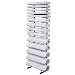 ALVIN® Open Wall Racks for High Capacity Rolled Blueprint Storage