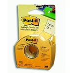3M Scotch® Post-It® Labeling & Cover-Up Tape 1" x 700in.