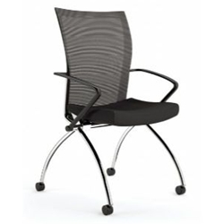 MAYLINE® Nesting Chair with Mesh Back