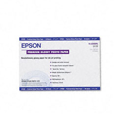 EPSON Premium Photo Paper Glossy 11" x 17" (20 sheets/pkg)