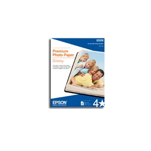 EPSON Premium Photo Paper Glossy 13" x 19" (20 sheets/pkg)