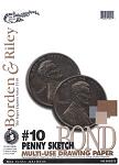 BORDEN & RILEY#10 Penny Sketch Bond Pad