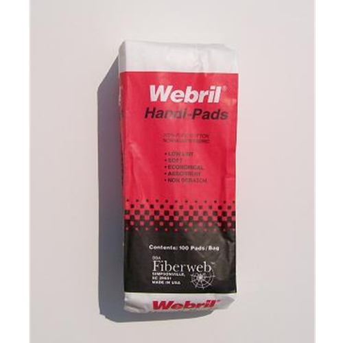 Webril Handi Pads 4x4 Wipes 2000 Wipe Case 