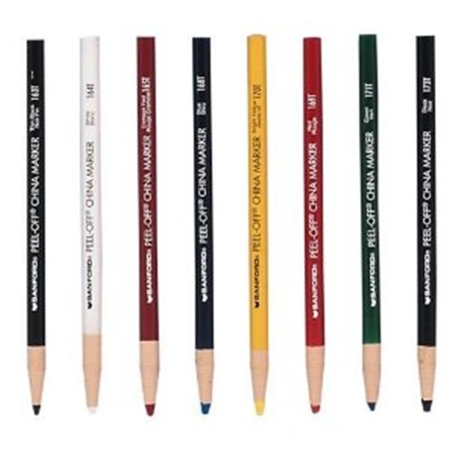 Sanford 2089 Sharpie Peel-off 173t Black China Marking Pencil for sale online 