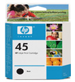HP #45 Black Inkjet Print Cartridge (830 Yield)