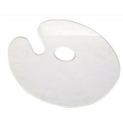 HERITAGE™ Clear Acrylic Oval Palettes