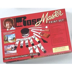 BOB ROSS Master Paint Set W/DVD