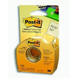 3M Scotch® Post-It® Labeling & Cover-Up Tape 1" x 700in.
