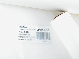 Bienfang Sketching & Tracing Paper Roll, White, 20 Yards x 24 Inches