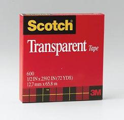 3M #600 Transparent Tape