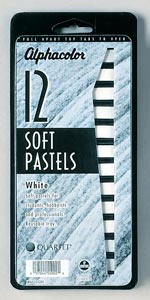 Alphacolor White Soft Pastels